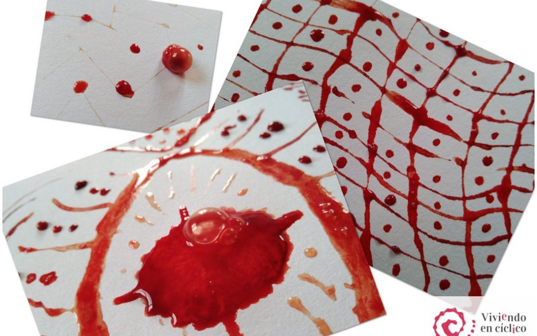 Pintar con sangre menstrual